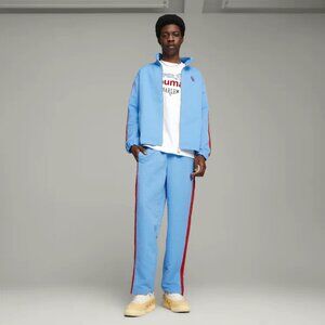 NWT Men's PUMA x DAPPER DAN T7 Track Pants In Regal Blue, Size Small